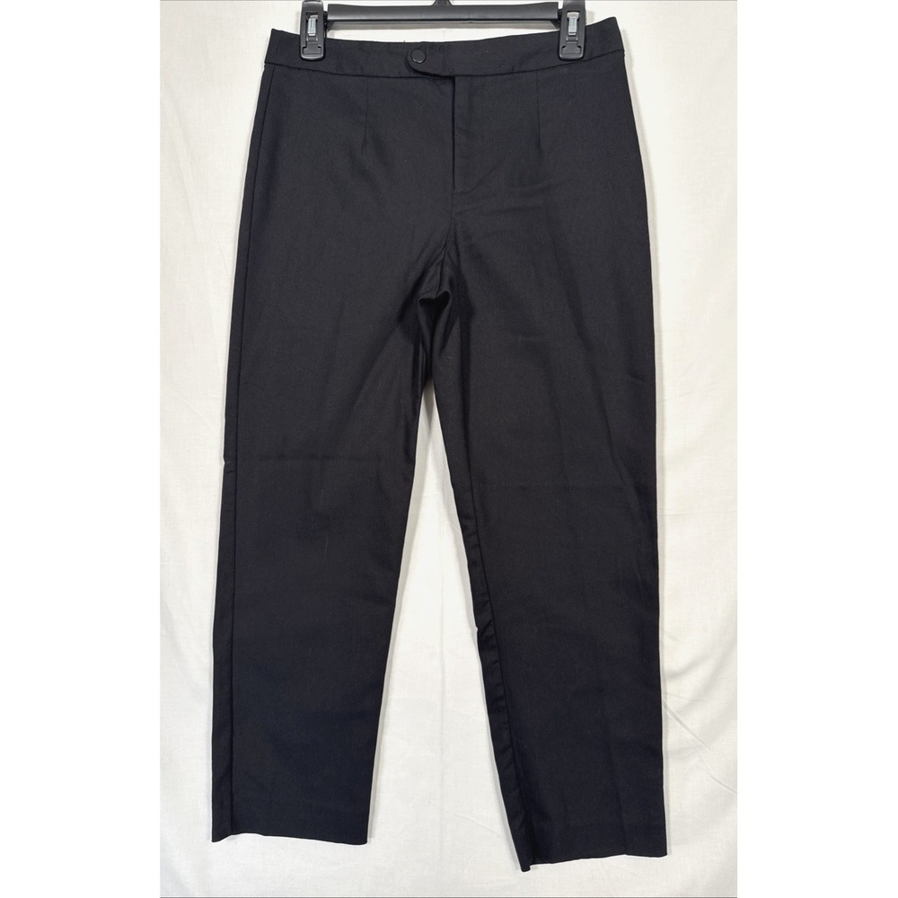 Worthington Women's Size 4P  Slim Leg‎ High Rise Pants Black  Stretch